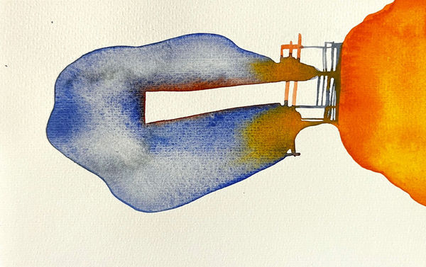 Gareth Fisher PRSA The Alessandria Series 44, 2000-01 Watercolour on paper 10 x 15 cm