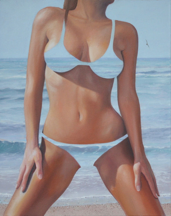 Gordon Mitchell RSA Ursula Oil on canvas 51 x 40.5 cm