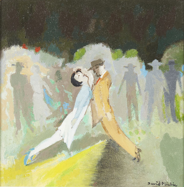 David Michie RSA Brief Encounter, 2011 Oil on board 20 x 20 cm