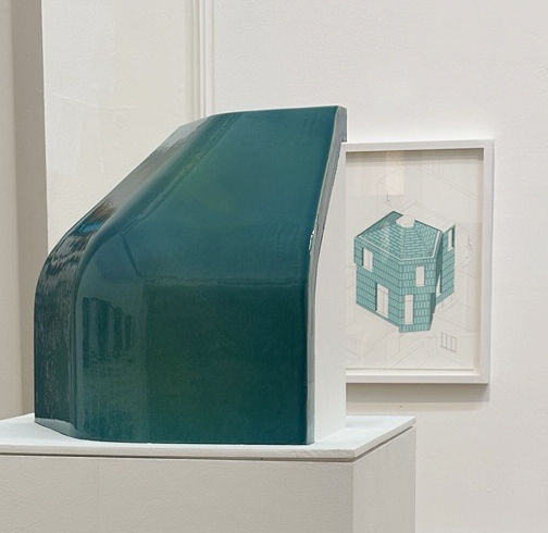 Ceramic cladding to Glencairn House