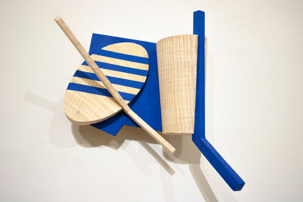 Doug Cocker RSA VARIATIONS 2 Painted ash Approximately 20 x 10 cm