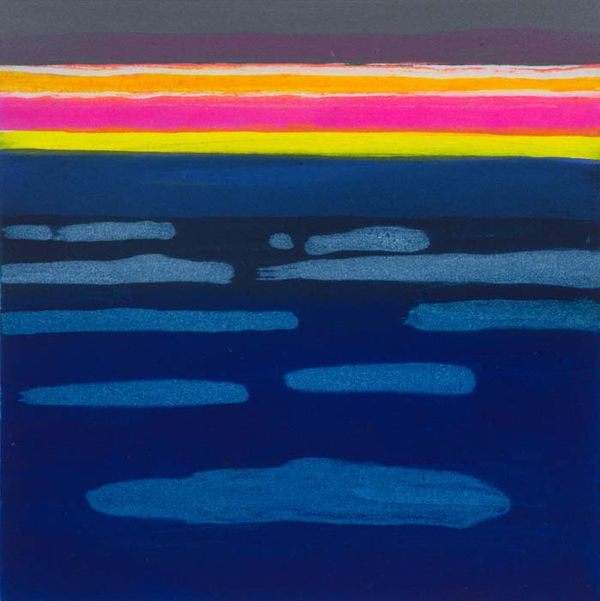 Barbara Rae RSA, Sea Ice - Disko Bay