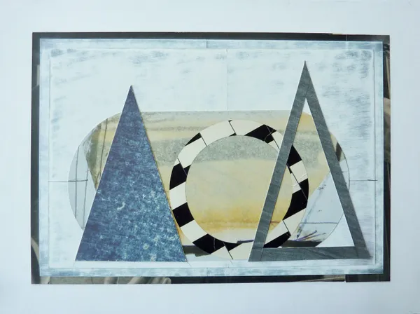 Doug Cocker RSA Schiehallion Suite V Mixed media Image size: 19 x 27 cm Frame size: 43 x 52 cm