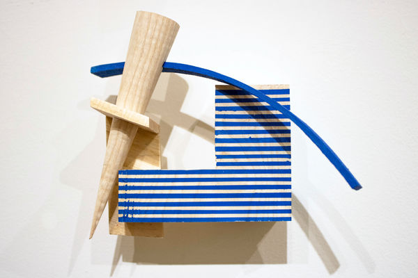 Doug Cocker RSA VARIATIONS 5 Painted ash Approximately 20 x 10 cm