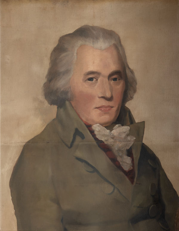 Hidden Pearl. after Raeburn's 1790 portrait of Mr George Paterson of Castle Huntly