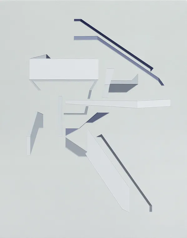 Olivia Turner EC14 8DS, 2020 Acrylic on board 35.5 x 28 cm