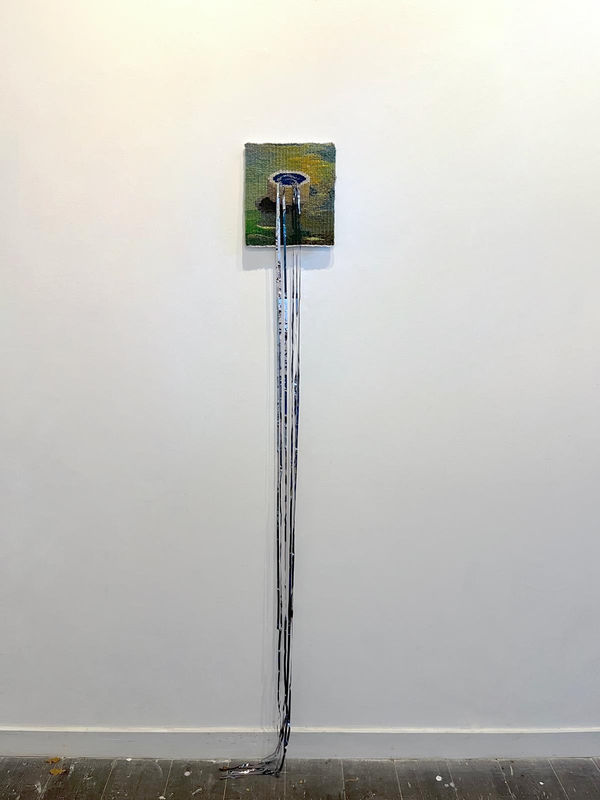 Maria Wrang-Rasmussen All Will Be Well, 2024 Tapestry 175 x 22 x 2 cm