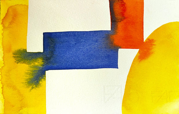 Gareth Fisher PRSA The Alessandria Series 59, 2000-01 Watercolour on paper 10 x 15 cm