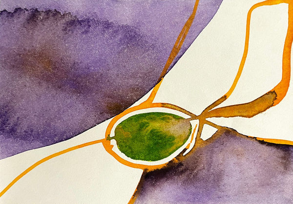 Gareth Fisher PRSA The Alessandria Series 54 , 2000-01 Watercolour on paper 10 x 15 cm