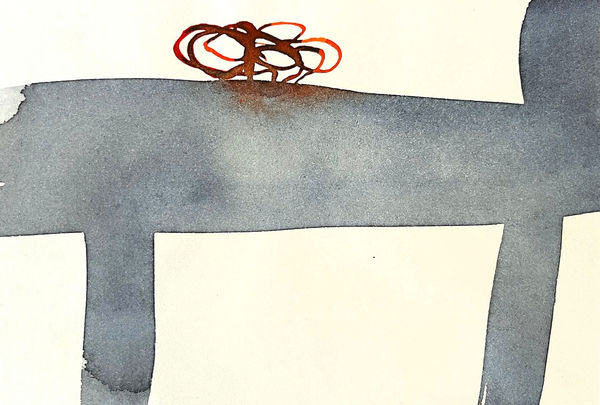 Gareth Fisher PRSA The Alessandria Series 11, 2000-01 Watercolour on paper 10 x 15 cm