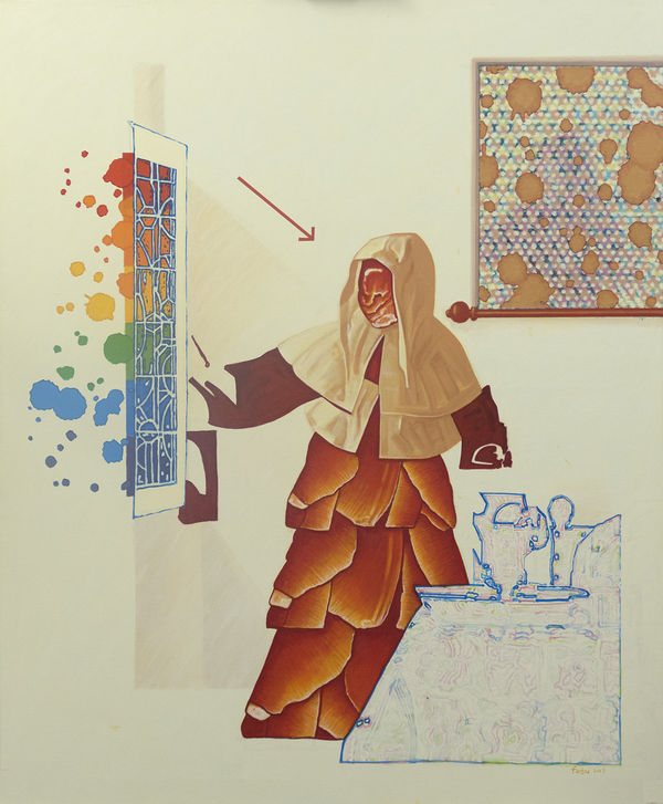 Ronald Forbes RSA, Lady at the Window, 2017