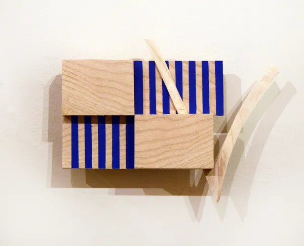 Doug Cocker RSA First Variations 20 Painted ash wood Approx. 20 x 18 x 6 cm