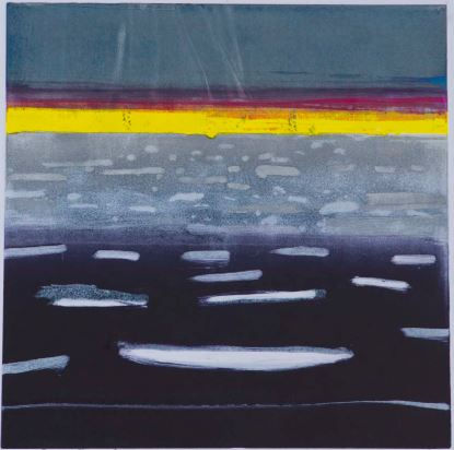 Barbara Rae RSA, Dark Sea - Peel Sound, 2017