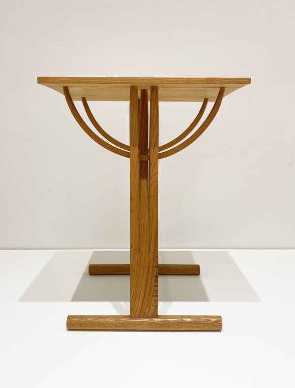 Keith Rand RSA Small Side Table Steam bent oak and ash 60.5 x 35 x 46 cm