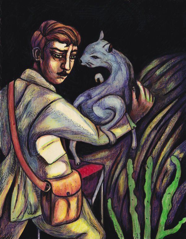 Adrian Wiszniewski RSA, Five Fingered Cactus, 2025