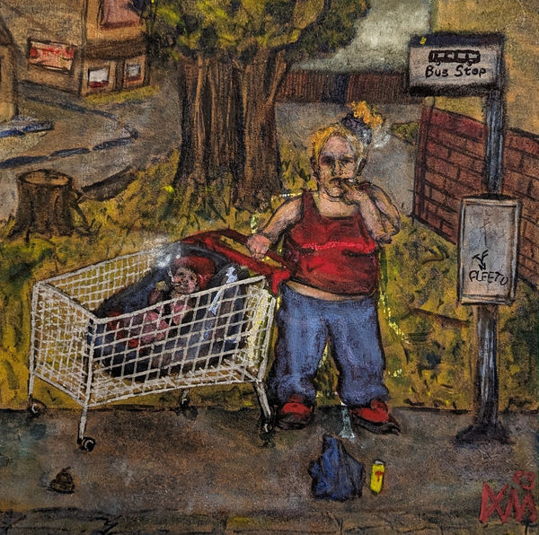 Kristopher Malone, Yer Maw likes scrappin way the Polis, 2023