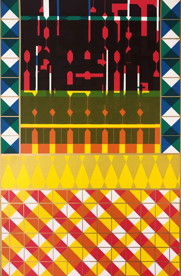 Sir Eduardo Paolozzi HRSA Cover for a Journal, 1967 Screenprint 38 x 25.5 cm Edition of 500