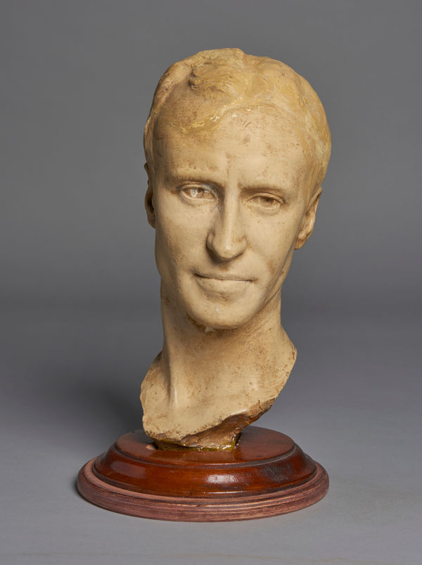 James Pittendrigh MacGillivray RSA Portrait bust of George Henry RSA, c. 1892 Plaster 35 x 14.5 x 21 cm