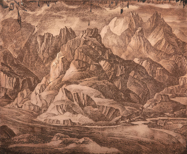 William Wilson RSA, The Cuillins, 1936