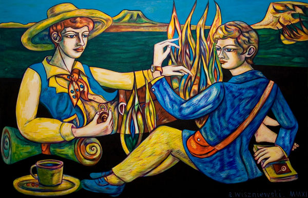 Adrian Wiszniewski RSA, First Anachronism of The Day, 2011