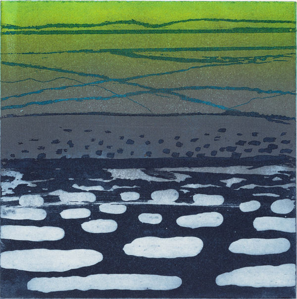 Barbara Rae RSA, Sea Ice - Lancaster Sound