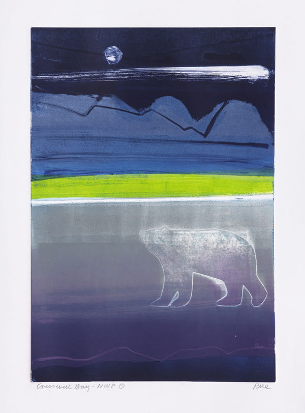 Barbara Rae RSA, Cresswell Bay - Northwest Passage No. 1, 2016