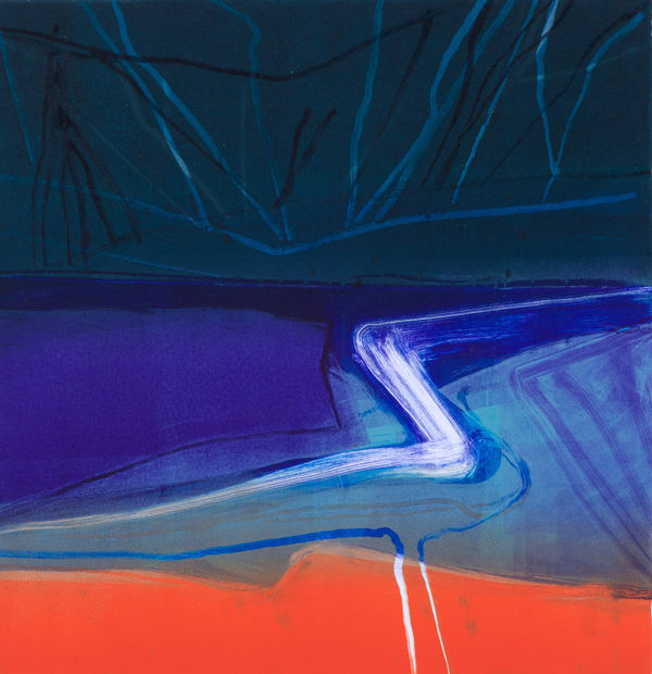 Barbara Rae RSA, Russell Glacier