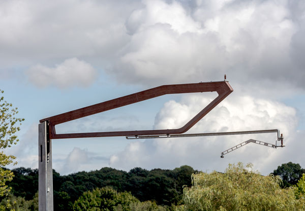 Moxon Architects OLES 1:5 prototype of the boom, printed drawings and photographs