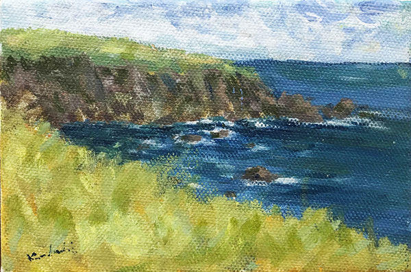 Henry Kondracki RSA Duirinish, Skye, 2020 Oil on canvas 13 x 18 cm