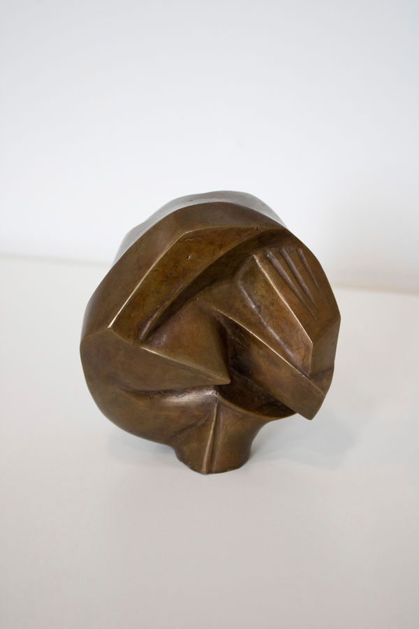 Frank Pottinger RSA Two in a Bush Bronze 11 x 11 x 10 cm Edition of 3