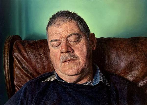 Daniel Nelis, Man with Closed Eyes