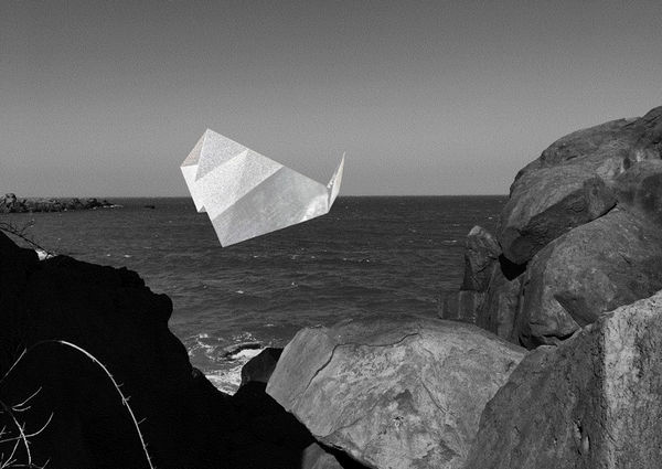 Bing-Chi Wu Encounter, 2024 Photography, digital collage, giclée print on Hahnemühle Hemp paper Unframed: 19 x 27 cm Framed: 31 x 43 x 3 cm Edition of 3