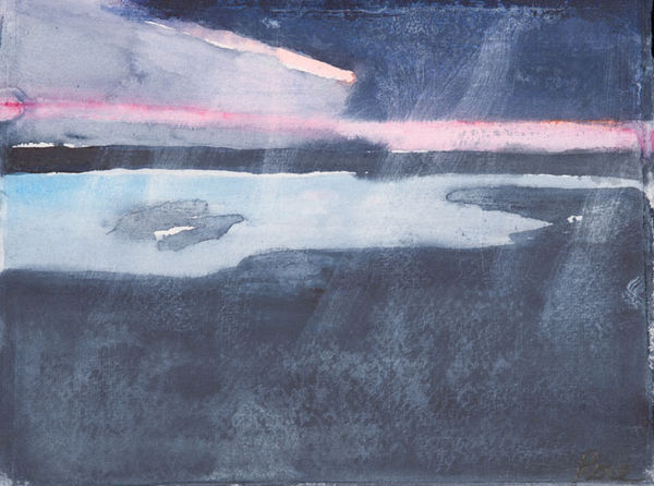 Barbara Rae RSA, Ice - Peel Sound, 2017