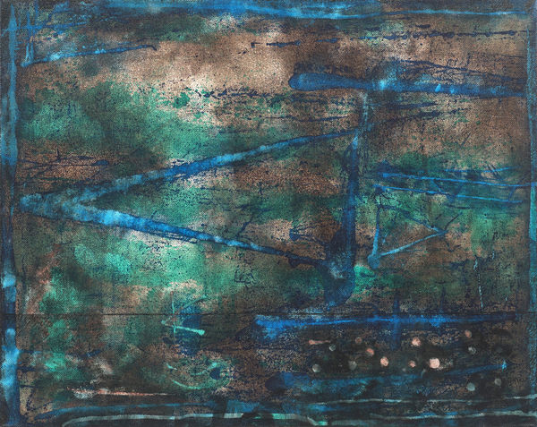 George Macpherson RSA, Dawn on the Docks, 2007