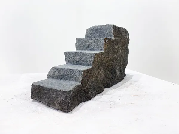 Jake Harvey RSA Stair, 2020 Basalt approx 30 x 27 x 25 cm