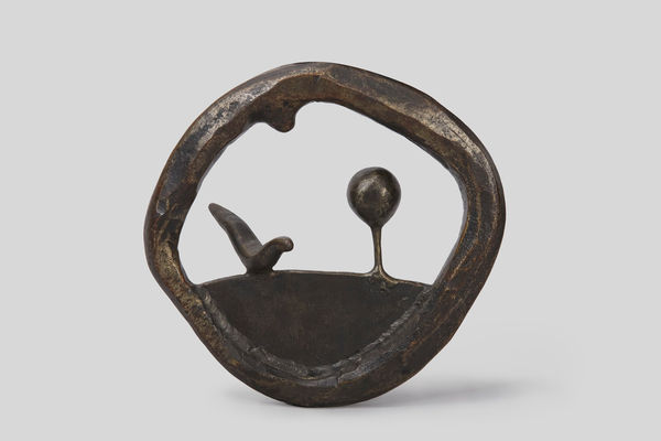 Jake Harvey RSA, Portrait of an Ornithologist, 1973