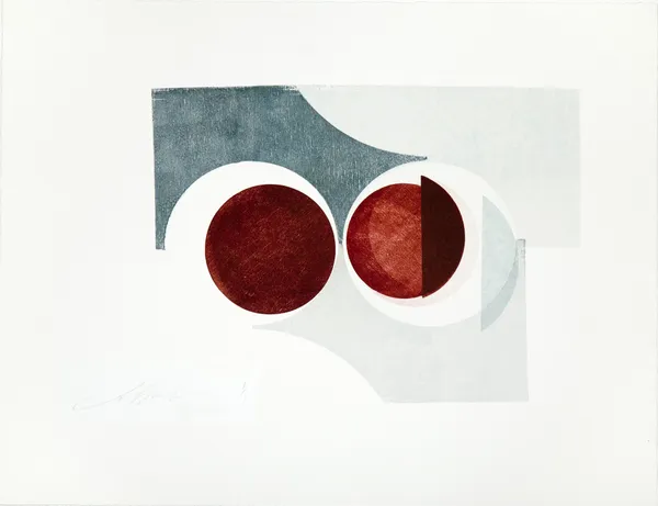 Jo Ganter RSA Untitled 4 Unique relief print 45 x 35 cm