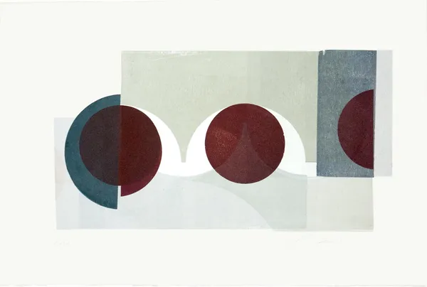 Jo Ganter RSA Untitled 1 Unique relief print 45 x 35 cm