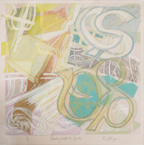 Frank Pottinger RSA, Sankey Meets the Gaelic