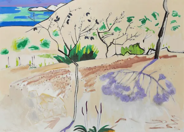 David Michie RSA, Springtime Landscape, Ibiza, circa 1984