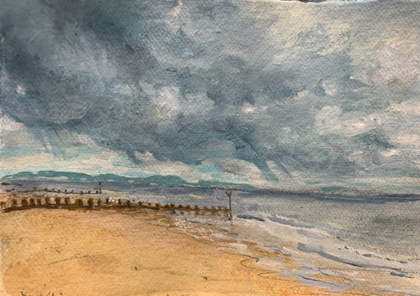 Henry Kondracki RSA Portobello Mixed media on paper 21 x 30 cm