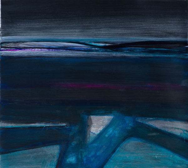 Barbara Rae RSA, Dark Sound, 2017