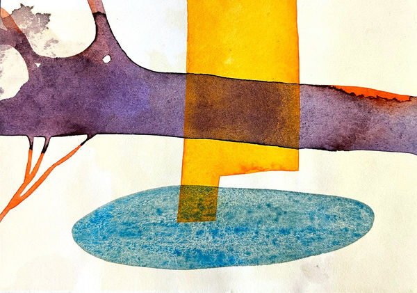 Gareth Fisher PRSA The Alessandria Series 52, 2000-01 Watercolour on paper 10 x 15 cm