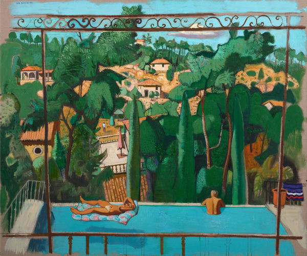 Leon Morrocco RSA, The Pool at Midday - Alpes Maritime