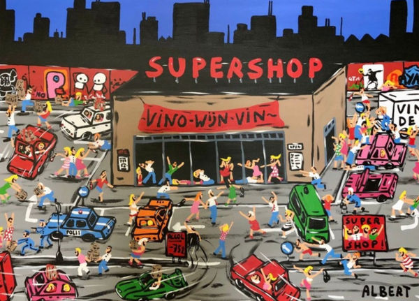 Albert Willem, The red wine is in promotion, 2020