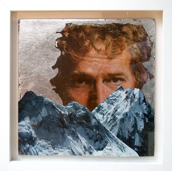 Katie Pell Gordon Lightfoot, 2017-2018 Mixed media on record album cover 12 x 12 in 30.5 x 30.5 cm