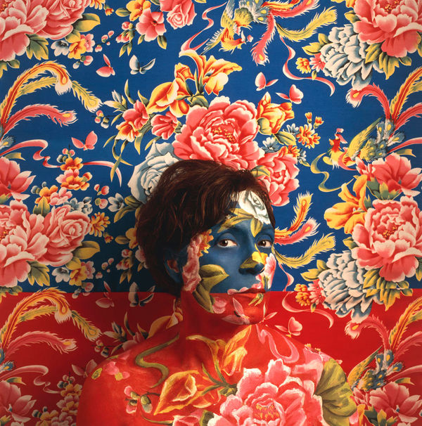 Cecilia Paredes Both Worlds, 2010 Photo Performance Cibachrome print 22.5 x 22.5" 57.1 x 57.1 cm Edition of 3