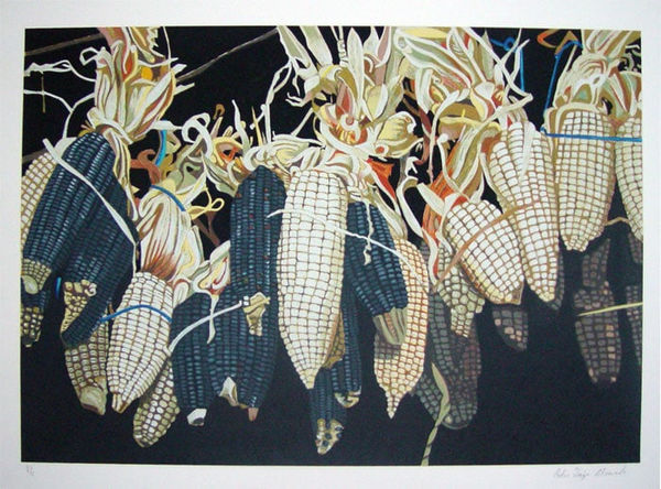 Pedro Diego Alvarado-Rivera Mazorcas, undated Serigraph 22 x 30.5 in 55.9 x 77.5 cm 28 / 100