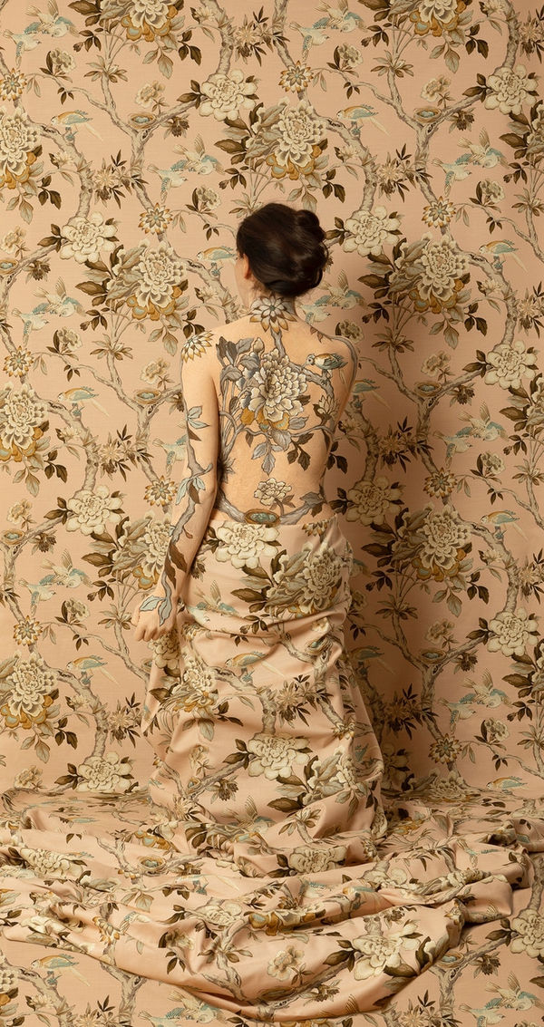 Cecilia Paredes Dafne in Repose, 2022 Photo performance inkjet print 50 x 27 in 127 x 68.6 cm Edition of 7 plus 3 artist's proofs