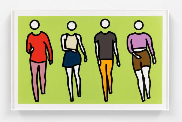 Julian Opie, Dance Synced 2, 2024